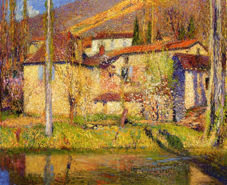 Landscape near Toulouse 1910
