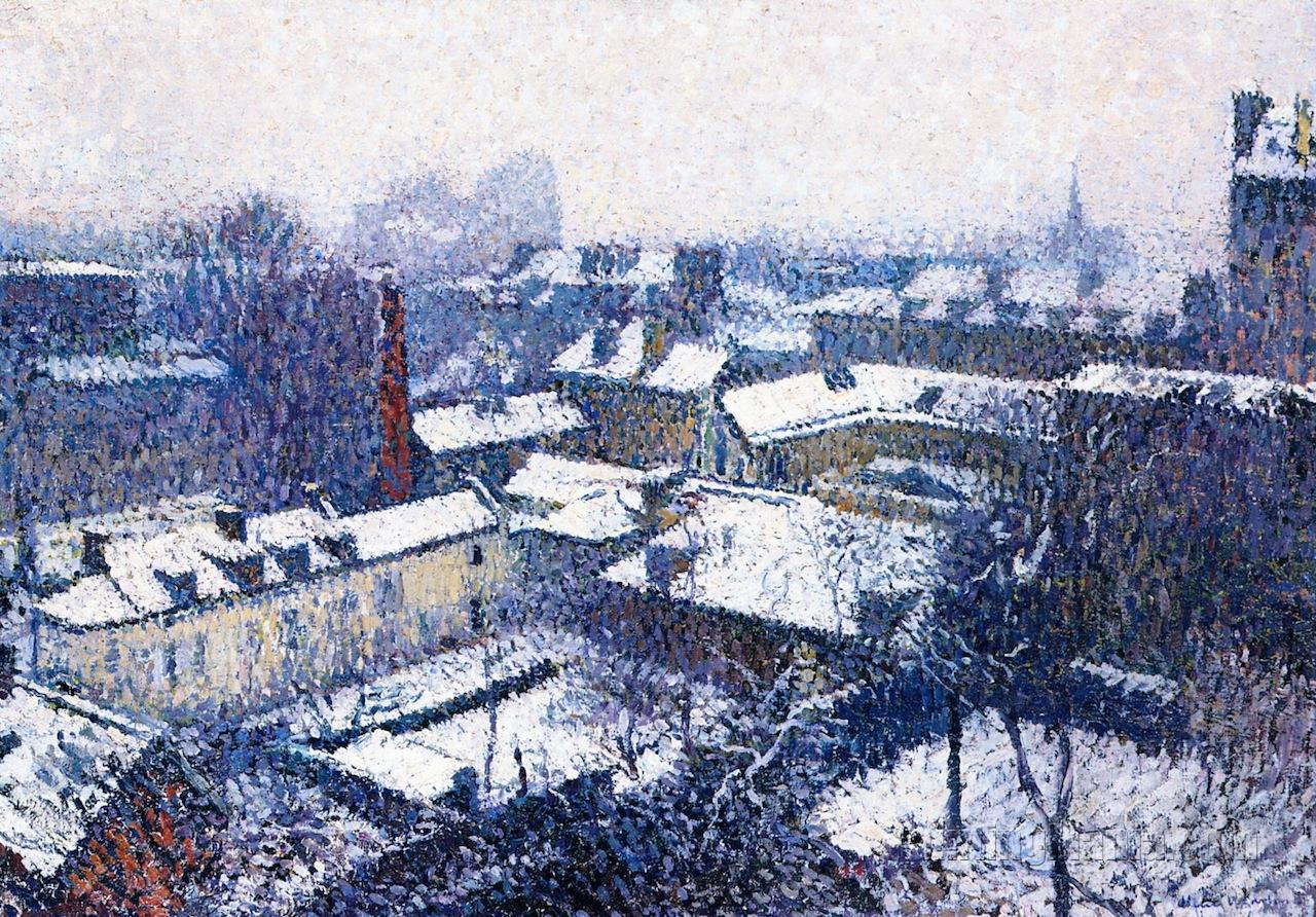 The Roofs of Paris, View from the Studio of Henri Martin