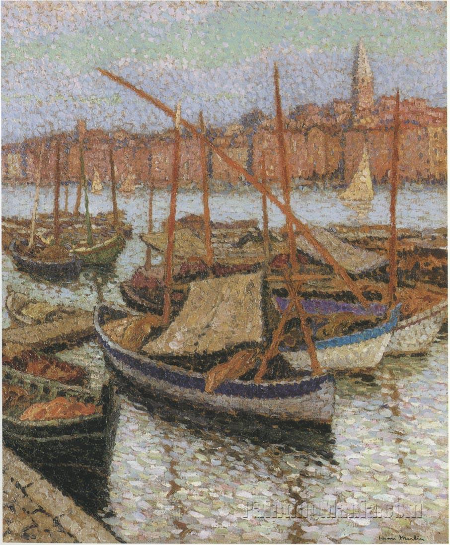 Sailboats in the Port