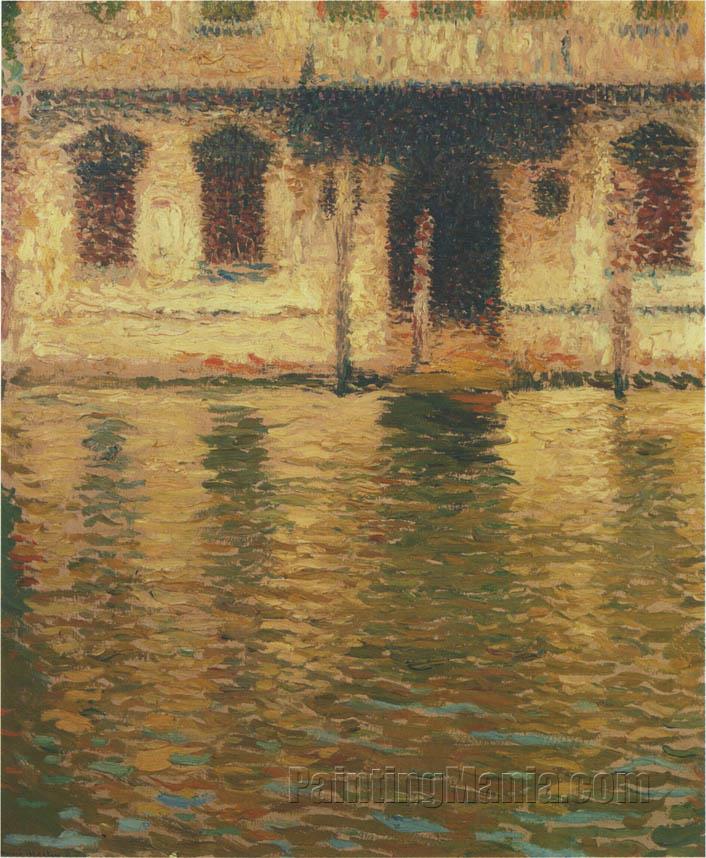 Vue du Palais en Venise
