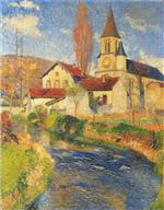 Church by the River 1921