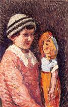 Enfant a la Poupee (Child with the Doll)