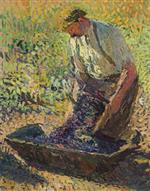 Farmer Kneeling (Vendanger a genoux)