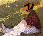 Woman on the Grass