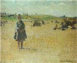 Young Girl in the Fields
