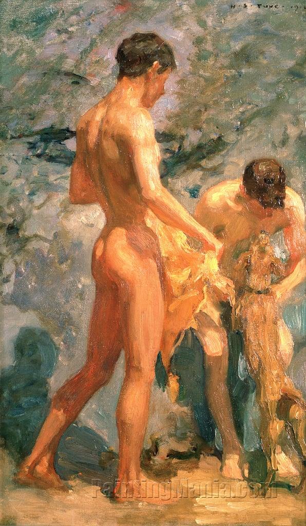Boys Bathing 1912