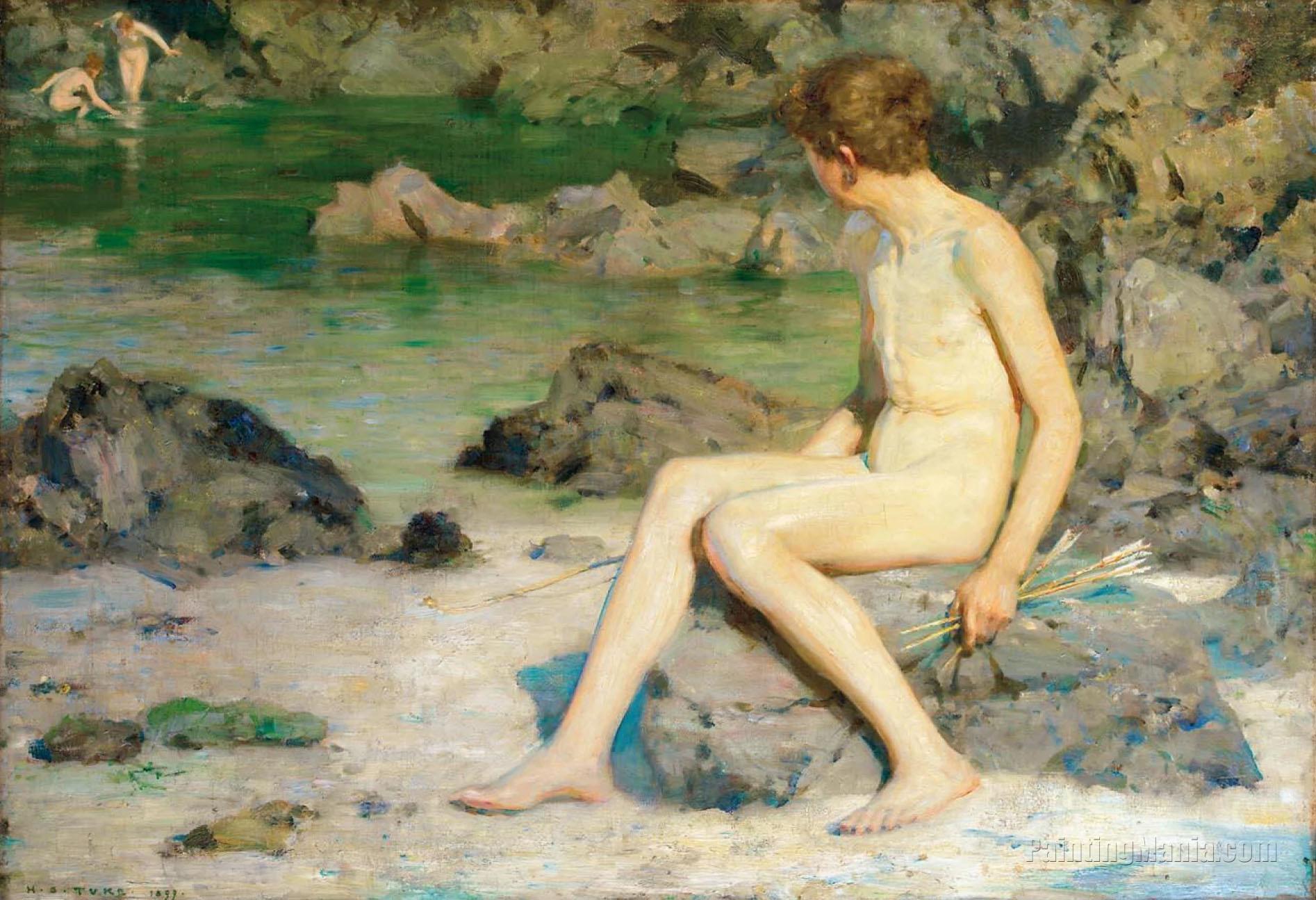 Cupid and the Sea Nymphs