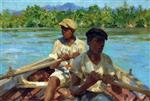 Black River Boatmen. Jamaica