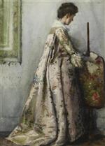 The Silk Gown. Portrait of Maria Tuke Sainsbury