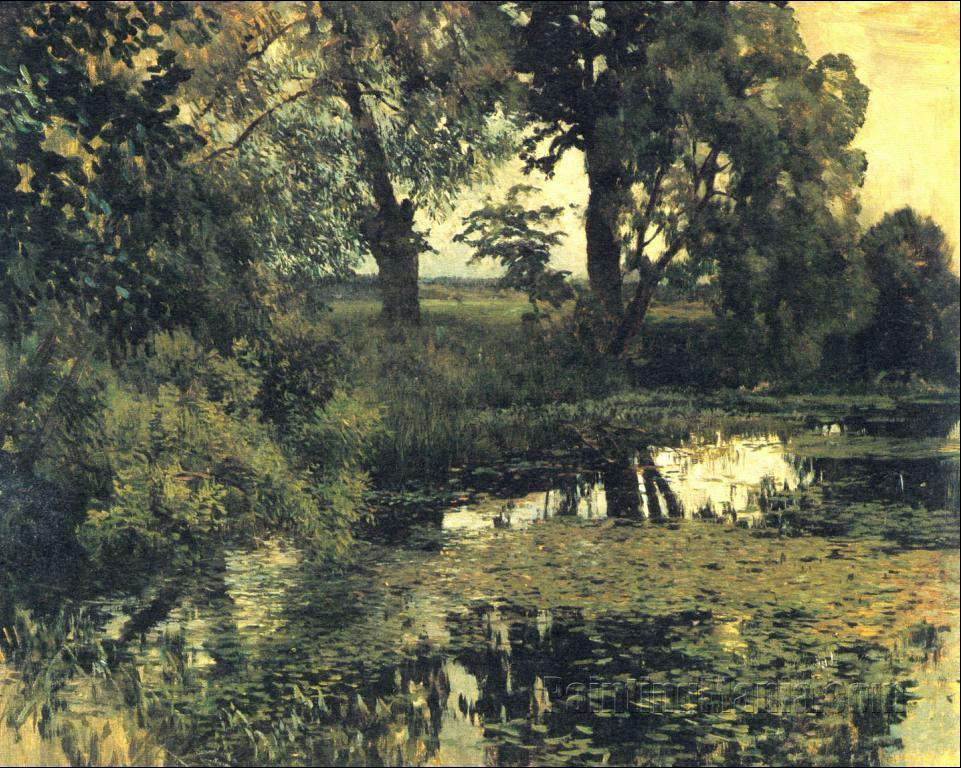 Overgrown Pond 1887