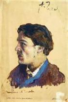 Portrait of Writer Anton Chekhov