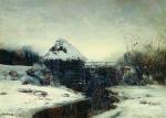 Winter Landscape with Mill