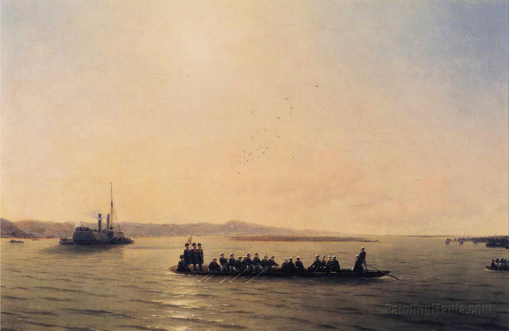 Alexander II Crossing the Danube