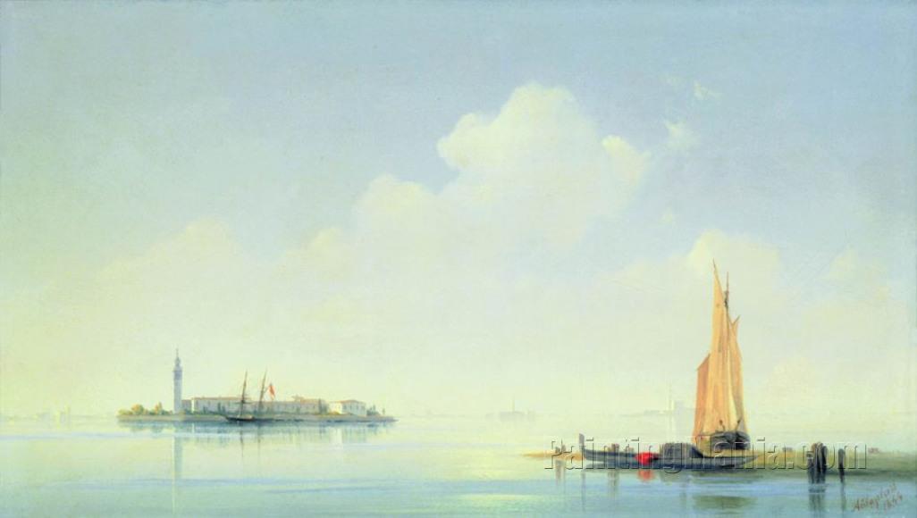 The Harbour of Venice, the Island of San Georgio