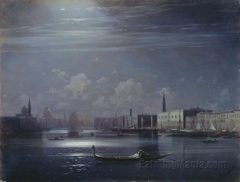 Night Landscape. Venice