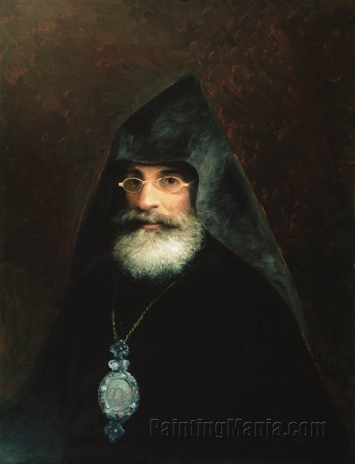 Portrait of Gabriel Aivazian, the Artist's Brother