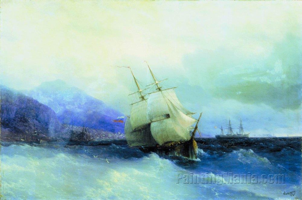 Trebizond from the Sea 1875