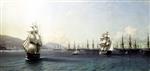Black Sea Fleet in the Bay of Feodosia, just before the Crimean War