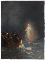 Jesus Walks on Water 1863