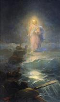 Jesus Walks on Water 1888