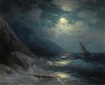 Moonlit Landscape with a Ship
