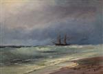 Sailing Ship on a Stormy Day