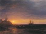 Sunset at Sea 1878