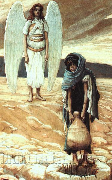 Hagar and the Angel in the Desert