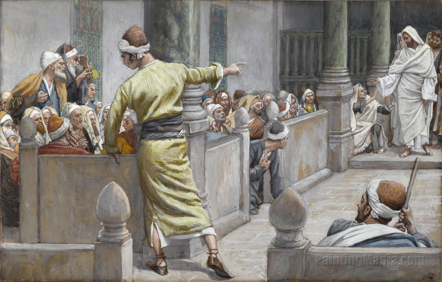 The Healed Blind Man Tells His Story to the Jews
