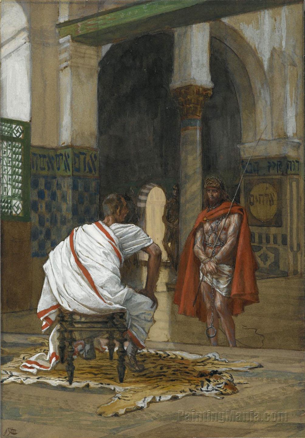 Jesus Before Pilate, Second Interview