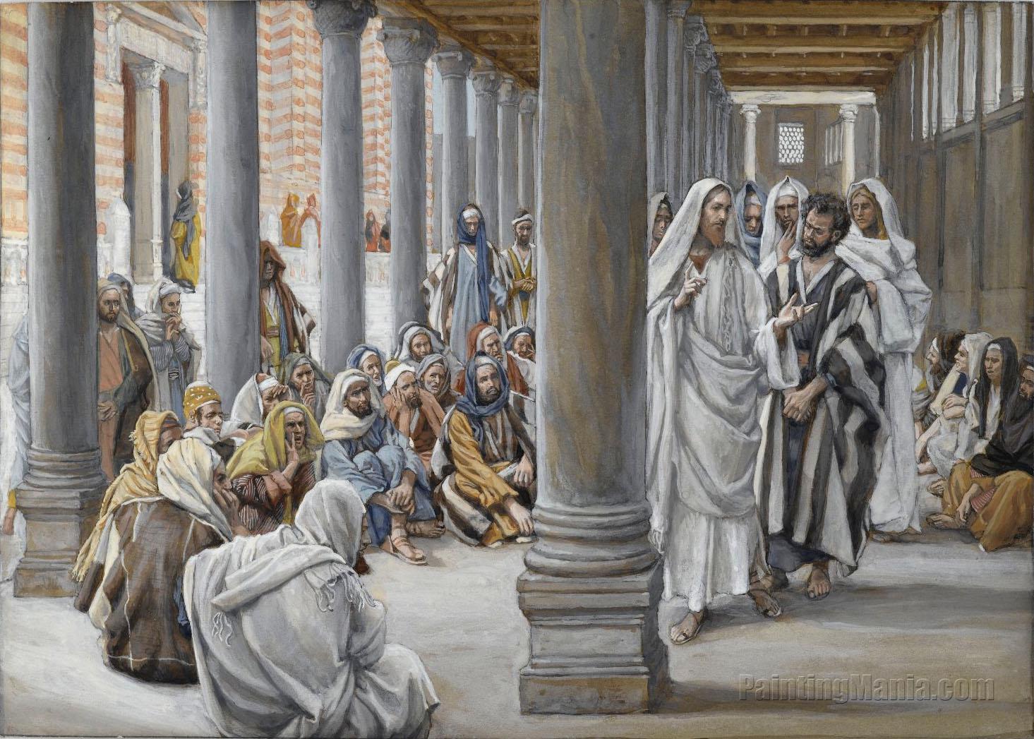 Jesus Walks in the Portico of Solomon