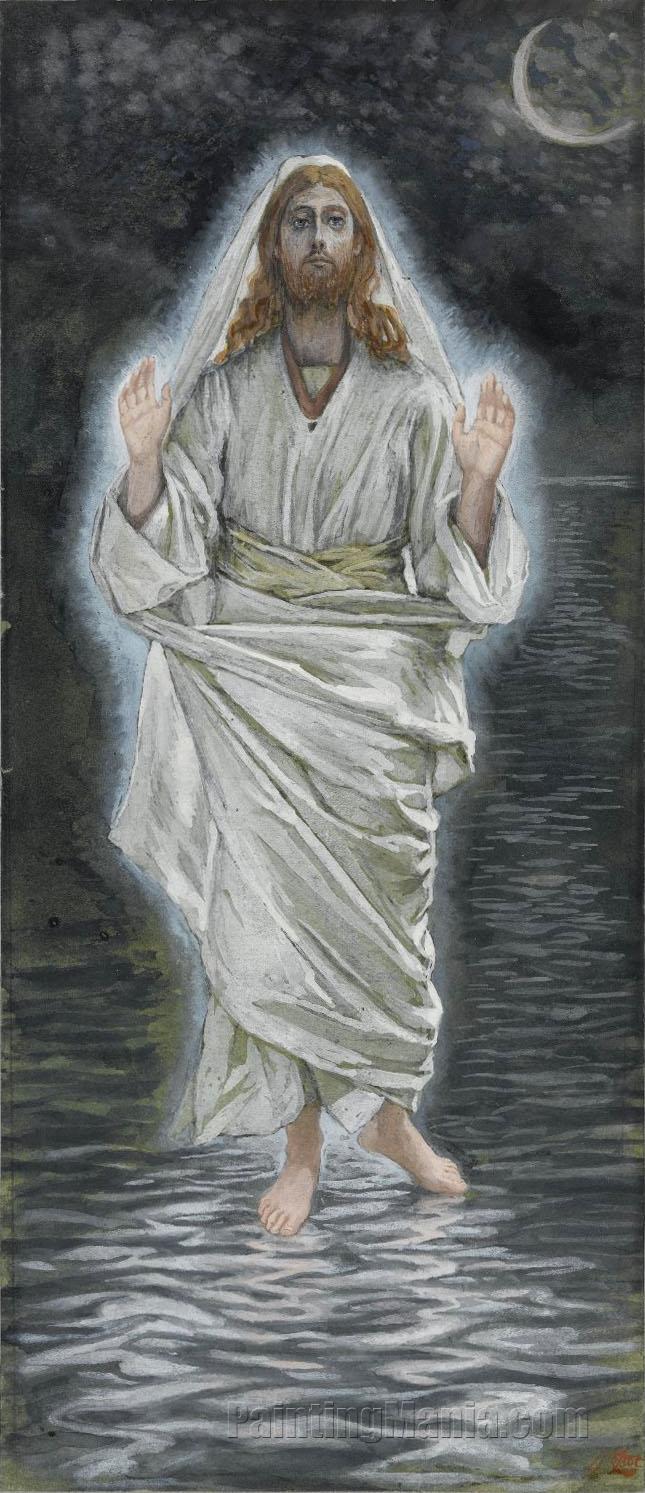 Jesus Walks on the Sea (Jesus marche sur la mer)