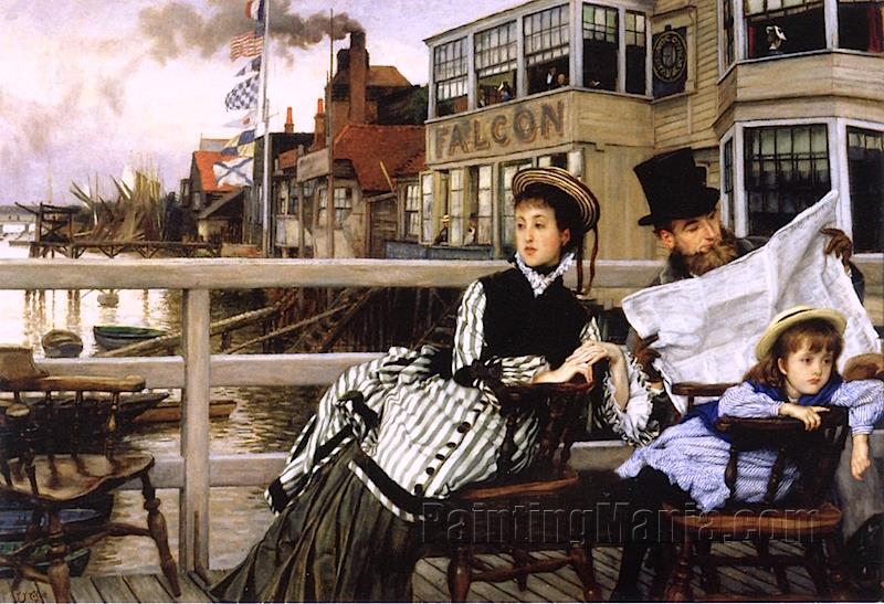 Waiting for the Ferry 1874