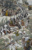 The Procession on the Mount of Olives