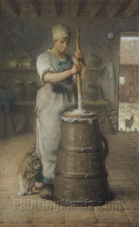 Churning Butter (La Baratteuse) 1866-68