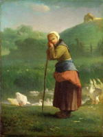 The Goose Girl at Gruchy