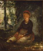 Shepherdess Seated in the Shade