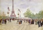 Entrance to the Exposition Universelle