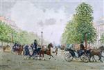 The Promenade on the Champs-Elysees