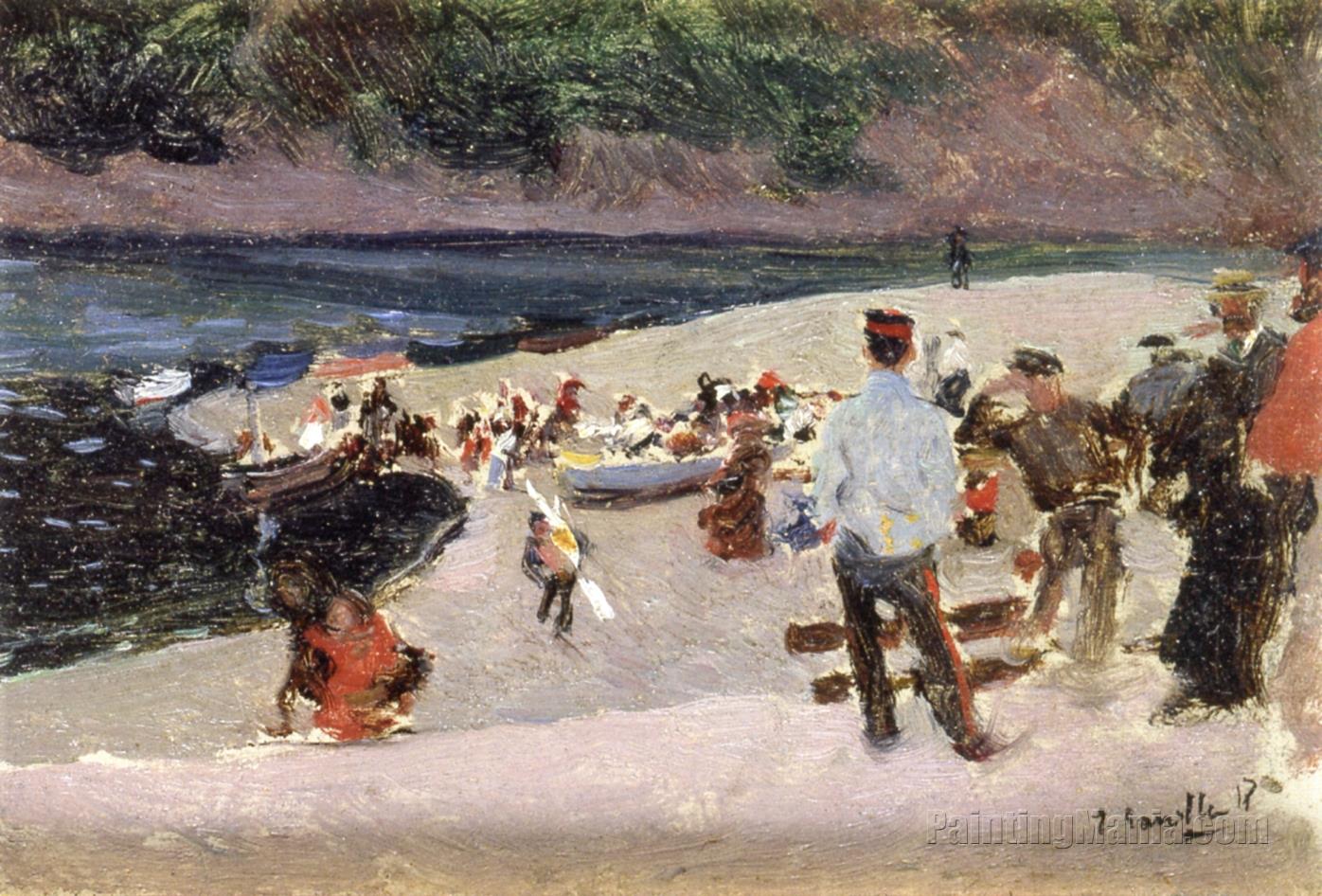 Asturias, Arrival of the Fishing Boats
