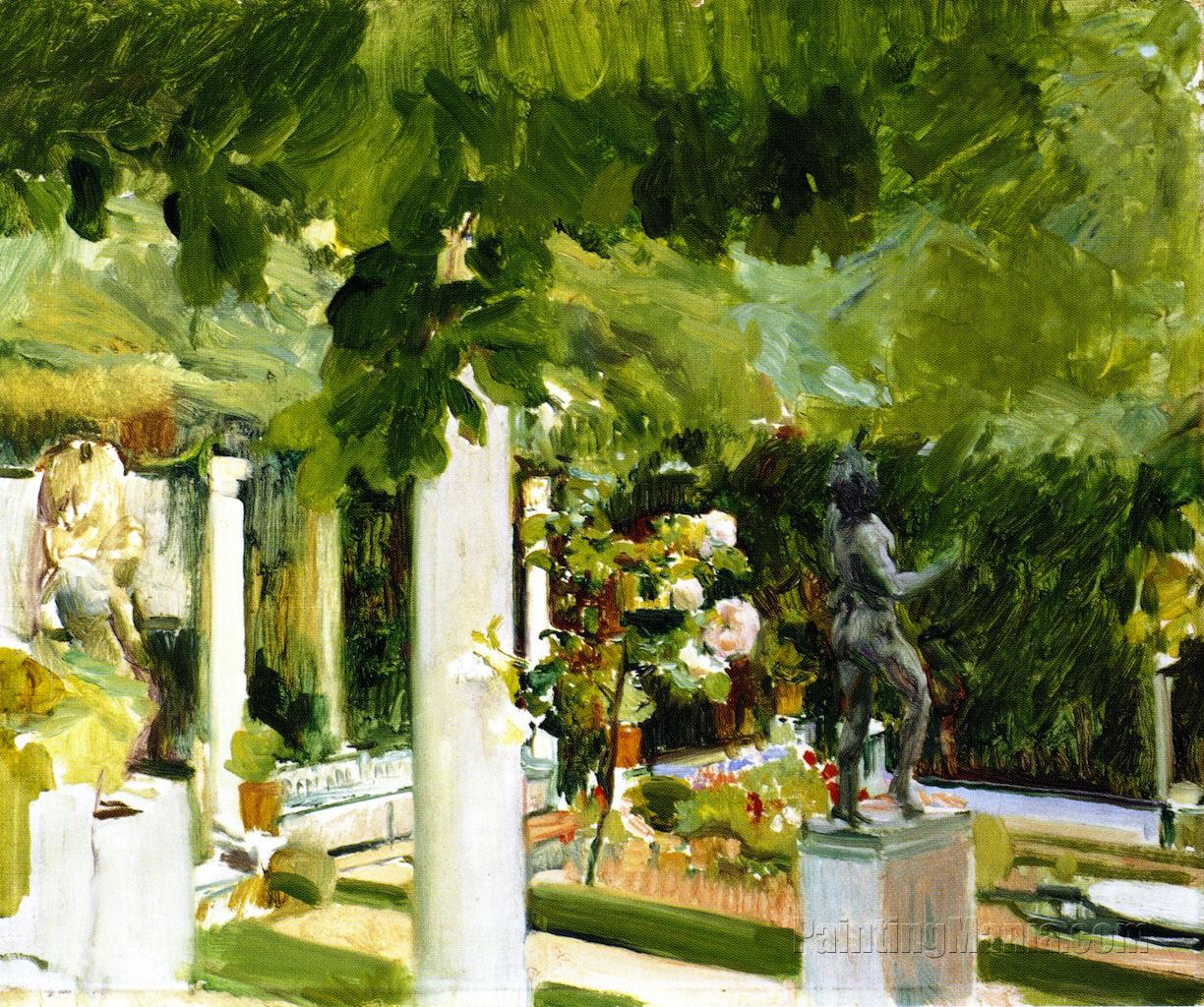 Garden of the Sorolla House 1919