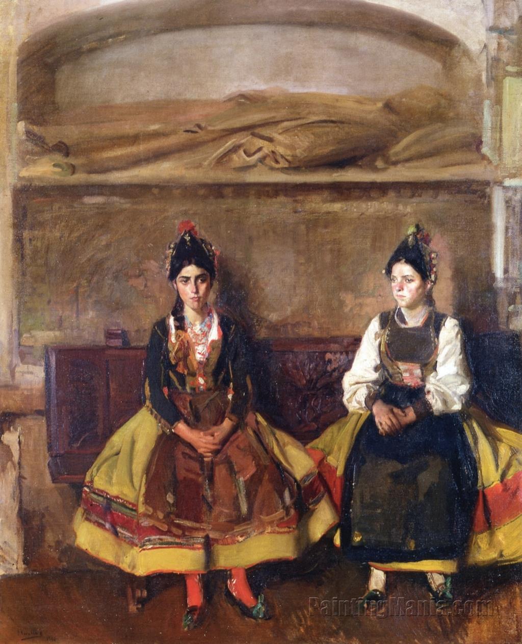 Segovian Peasant Girls