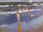 Children in the Sea, Valencia Beach