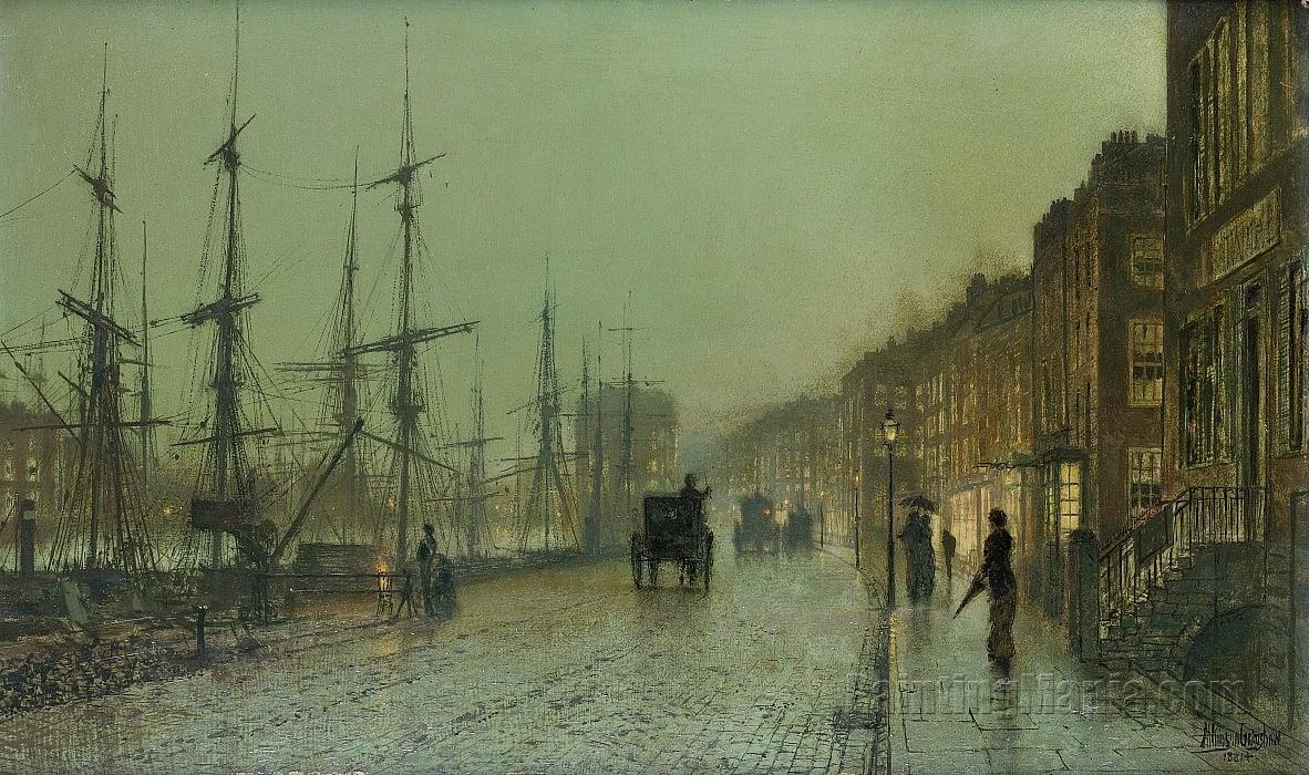 Glasgow Dock 1881