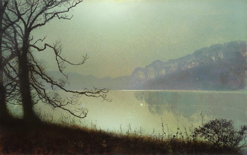 At the Lakeside, Moonlight