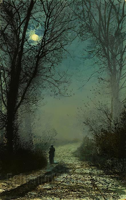 Lovers on a Moonlit Lane