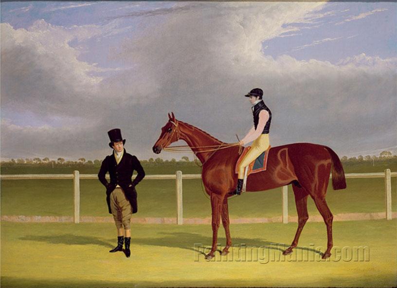 The Hon. E. Petre's 'Rowton', Winner of the St. Leger with Bill Scott Up
