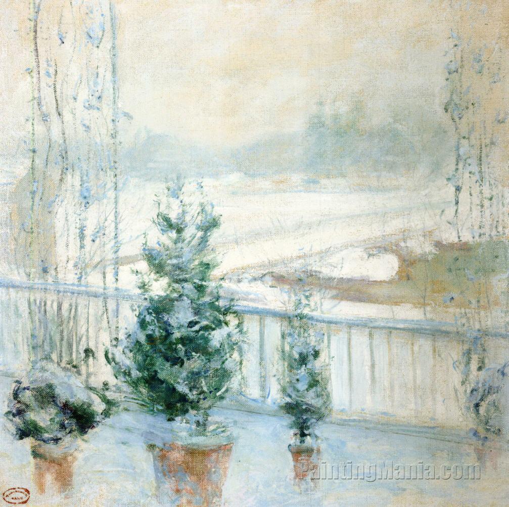 Balcony in Winter