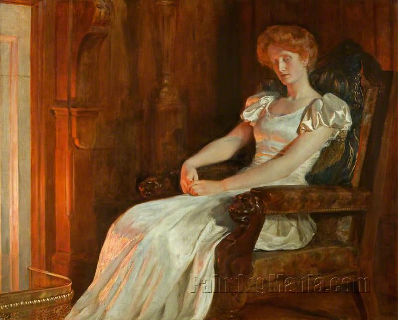 Firelight ( Mrs England as a young woman)