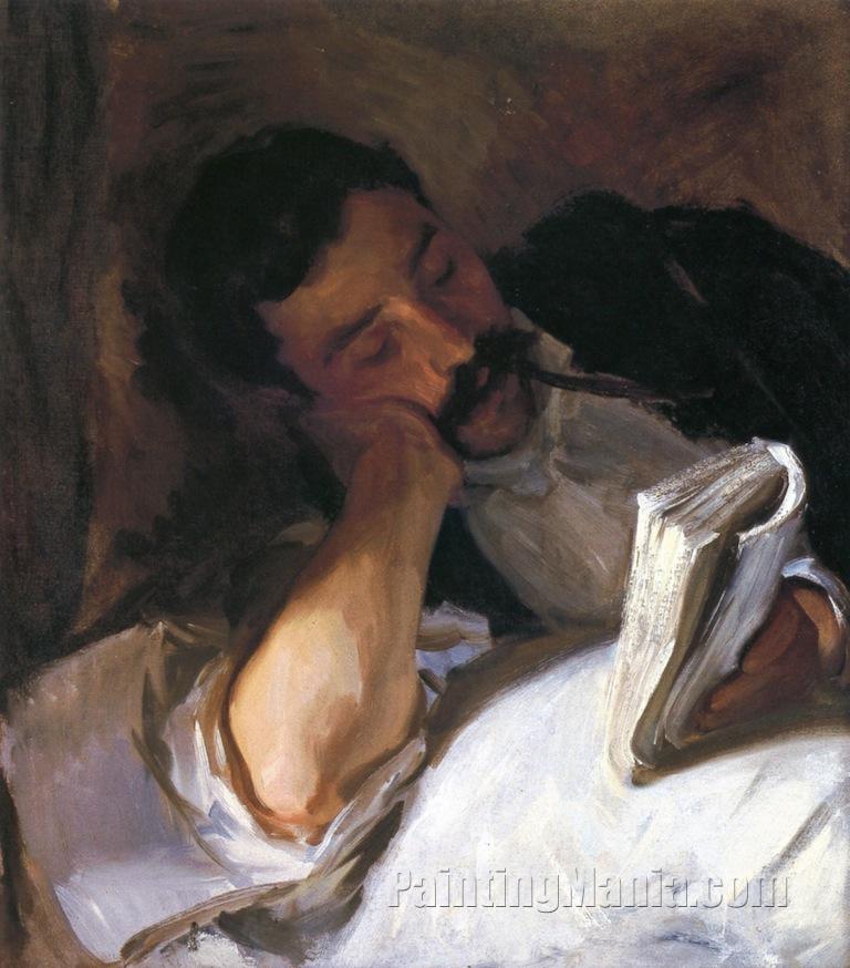 A Man Reading (Nicola Reading)